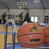 Adidas utilizing basketball court for experiential marketing at event