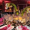 Floral Design center pieces invite and engage your Sweet 16 event guests 