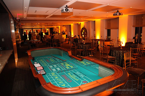 Casino table rental available for NYC events