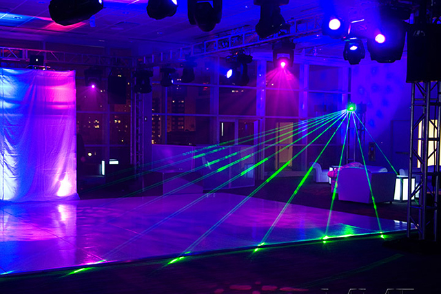 Sweet 16 Club Lighting design NYC